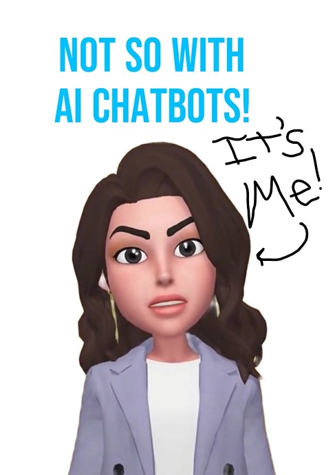 Christine C Oddo is an avatar as she reports and writes on the Microsoft ChatBot debacle
